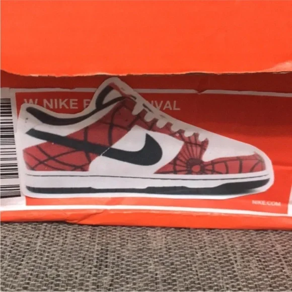 Nike Dunk Low GS Spiderman Vintage 2004 Rare - Picture 2 of 15
